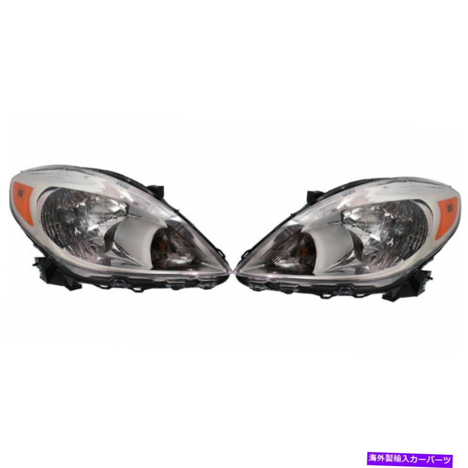 USヘッドライト 日産の逆のHeadlight 2012-2014 Pair Rh and LhサイドセダンNI2502207 For Nissan Versa Headlight 2012-2014 Pair RH and LH Side Sedan For NI2502207【並行輸入品】