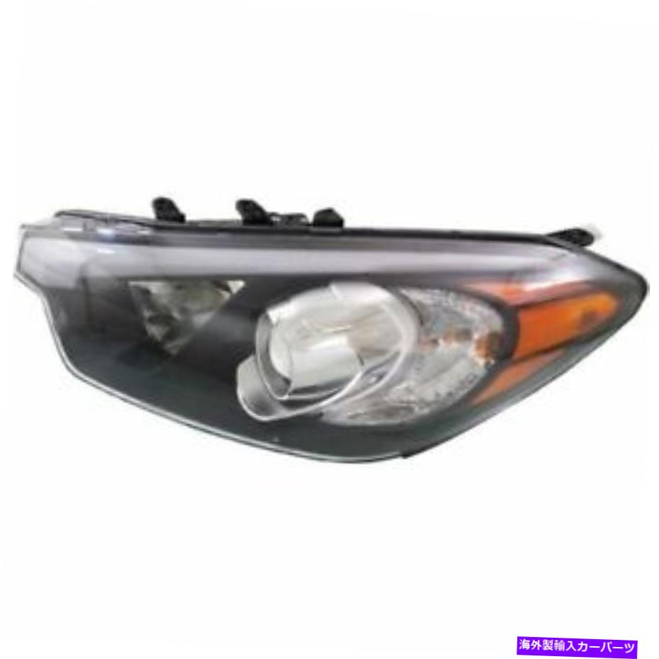 USヘッドライト Forte 14-16、Capa Driver Sideヘッドライト、クリアレンズ For Forte 14-16, CAPA Driver Side Headlight, Clear Lens【並行輸入品】｜Us Custom Parts Shop USDM