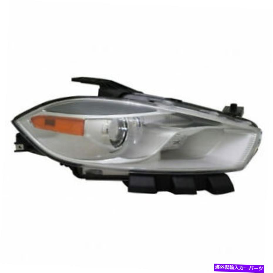 【楽天市場】USヘッドライト ドッジダーツ16ヘッドライトハロゲンクロームドット助手席側 Fits Dodge Dart 16