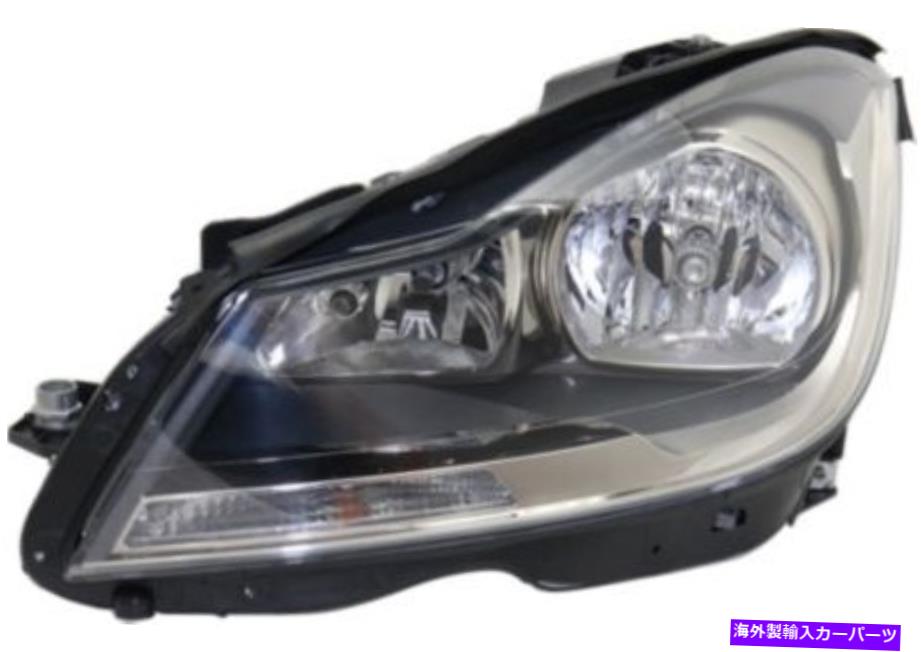 USヘッドライト 澄んだレンズ; 12-15メルセデス - ベンツCクラスMB2502186C用インテリアヘッドライト Clear Lens; Interior Headlight for 12-15 Mercedes-Benz C-Class MB2502186C【並行輸入品】