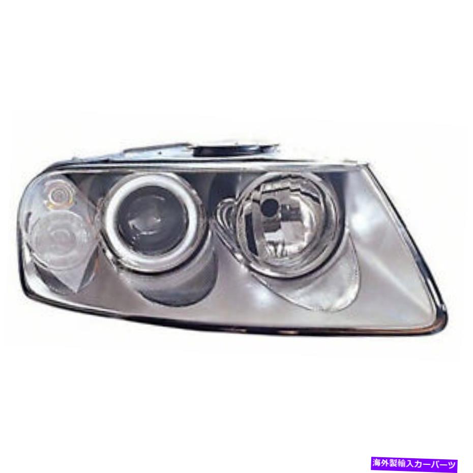USヘッドライト VW2503132助手席側ハロゲンヘッドライトアセンブリ VW2503132 PASSENGER SIDE HALOGEN HEAD LIGHT ASSEMBLY【並行輸入品】