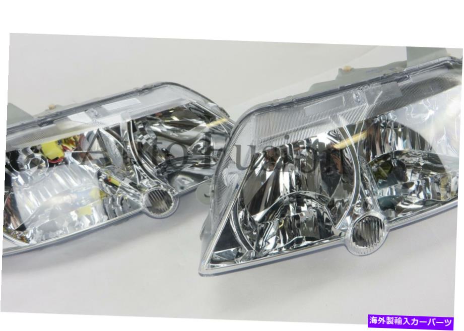 USヘッドライト Headlights Pair Holden Commodore VY 2002-2003のためのChrome Headlights Pair Chrome For Holden Commodore Vy 2002-2003【並行輸入品】|Us Custom Parts Shop USDM