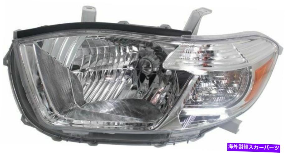 USヘッドライト 2010年トヨタハイランダ運転側W /電球のヘッドライト Headlight For 2010 Toyota Highlander Driver Side w/ bulb【並行輸入品】｜Us Custom Parts Shop USDM