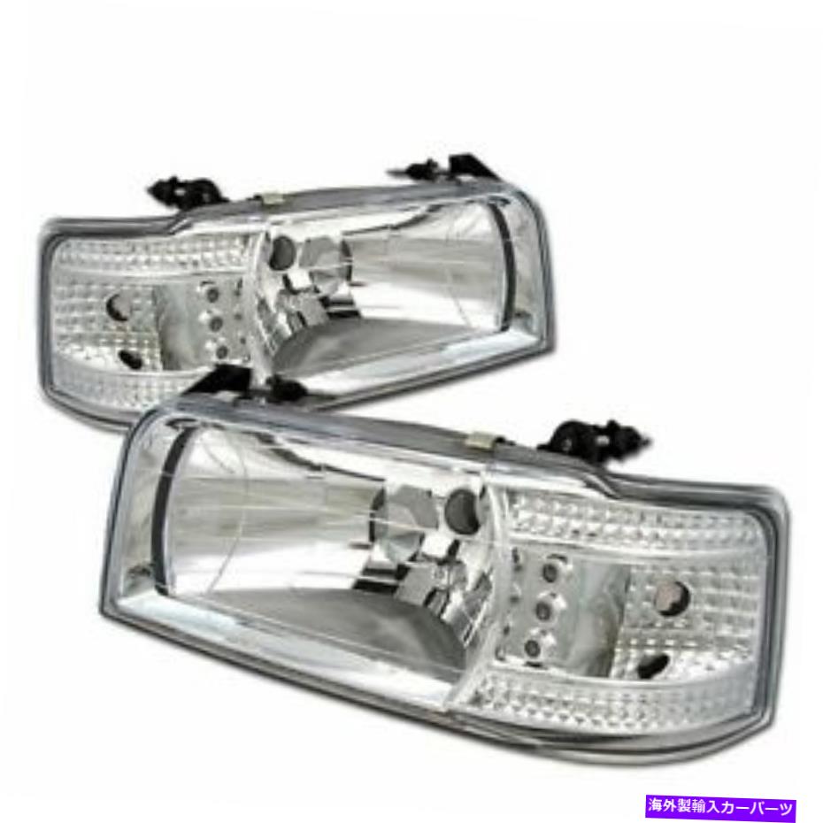 USヘッドライト スパイダーオートクリスタルヘッドライトクロムHD-YD-FB92-1PC-C Spyder Auto CRYSTAL HEADLIGHT CHROME HD-YD-FB92-1PC-C【並行輸入品】