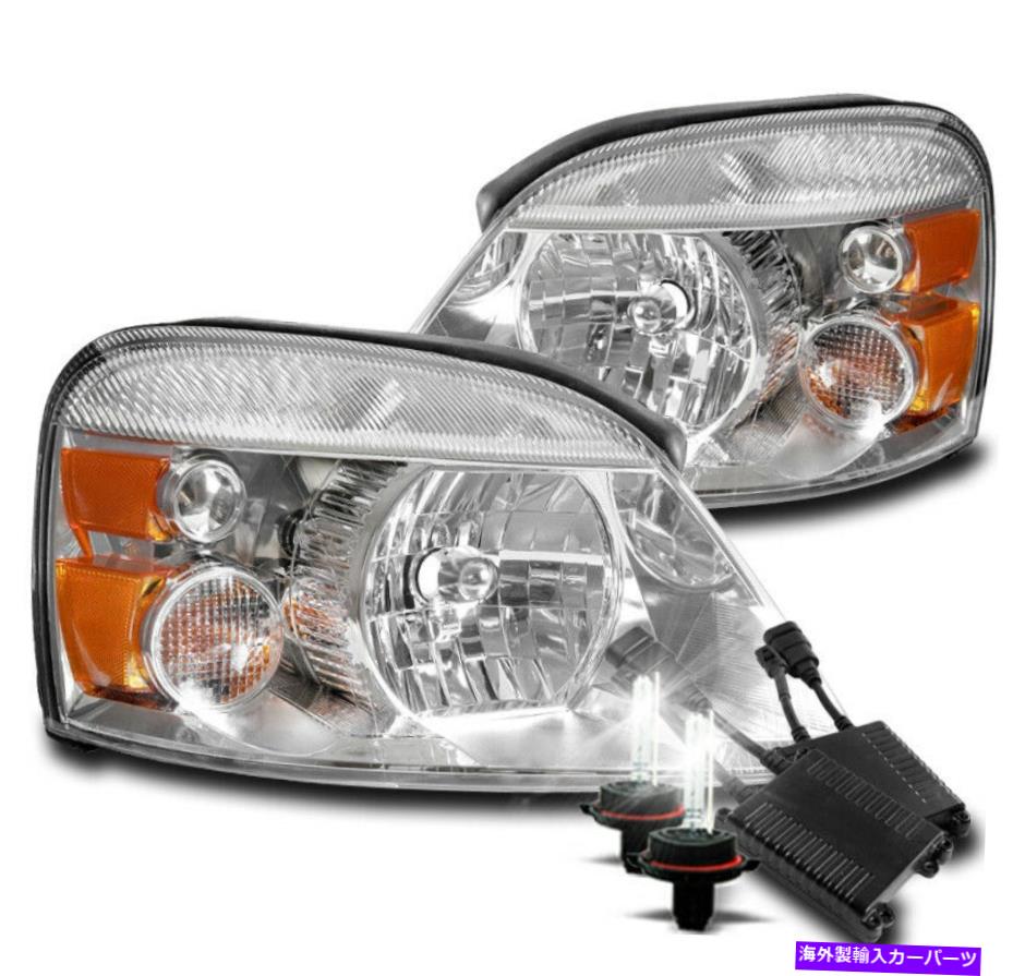 USヘッドライト 2004-2007フォードフリーストール/ Mercury Monterey Chrome Headlight + 50W 8000K HIDキット FOR 2004-2007 FORD FREESTAR/MERCURY MONTEREY CHROME HEADLIGHT +50W 8000K HID KIT【並行輸入品】｜Us Custom Parts Shop USDM