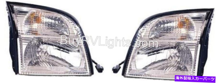 USヘッドライト Winnebago Vectra 2007 2008ペア左右ヘッドライトヘッドライトフロントランプRV WINNEBAGO VECTRA 2007 2008 PAIR LEFT RIGHT HEADLIGHTS HEAD LIGHTS FRONT LAMPS RV【並行輸入品】｜Us Custom Parts Shop USDM