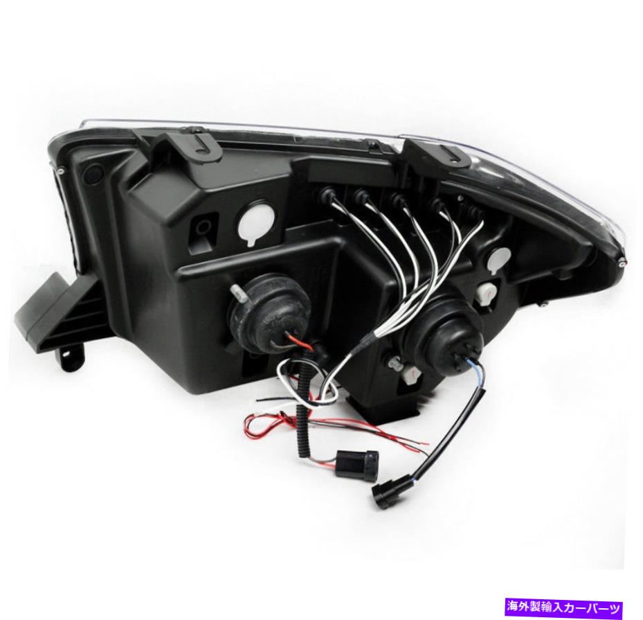 USヘッドライト 2007-2012トヨタツンドラ/ 2008-2011 Sequoia Chrome HaloプロジェクターLEDヘッドライト 2007-2012 TOYOTA TUNDRA/2008-2011 SEQUOIA CHROME HALO PROJECTOR LED HEAD LIGHTS【並行輸入品】