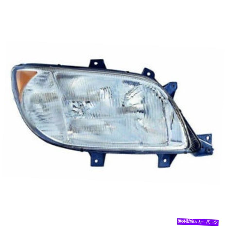 USヘッドライト FreightLiner Sprinterヘッドライトアセンブリ2003-2006ドライバ側W /フォグライト For Freightliner Sprinter Headlight Assembly 2003-2006 Driver Side w/ Fog Light【並行輸入品】