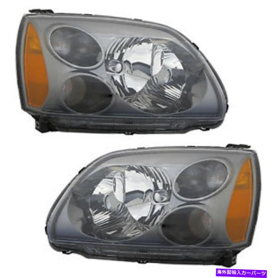 USヘッドライト 2009年の2010年三菱GALANT L / GTSモデルヘッドライトペアセット For 2009 2010 Mitsubishi Galant L/Gts Model Headlights Pair Set【並行輸入品】｜Us Custom Parts Shop USDM