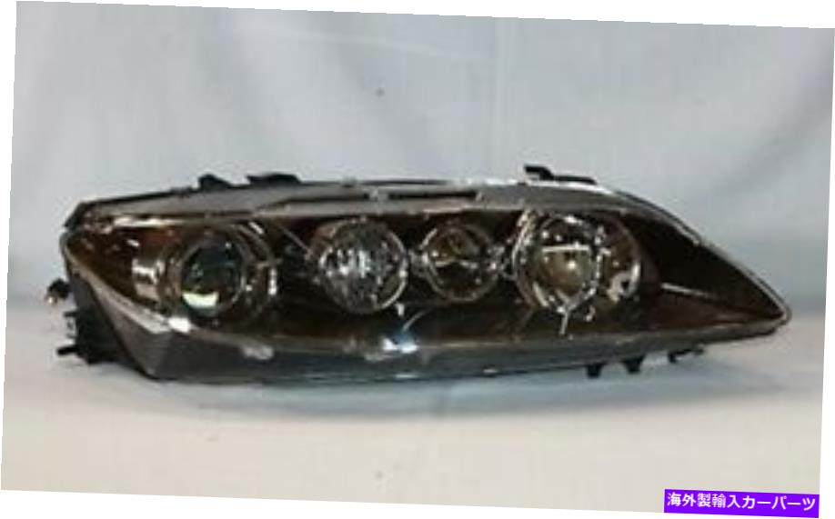 USヘッドライト 2006-2008マツダ6の右側の交換用ハロゲンヘッドライトアセンブリ Right Side Replacement Halogen Headlight Assembly For 2006-2008 Mazda 6【並行輸入品】