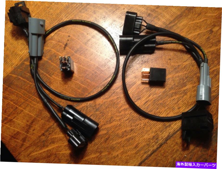 USヘッドライト 1998-02ホンダアコードCH1のためのヘッドライトアダプターハーネスへのハロゲン Halogen to Jewel Eye LED headlight adapter harness for 1998-02 Honda Accord CH1【並行輸入品】