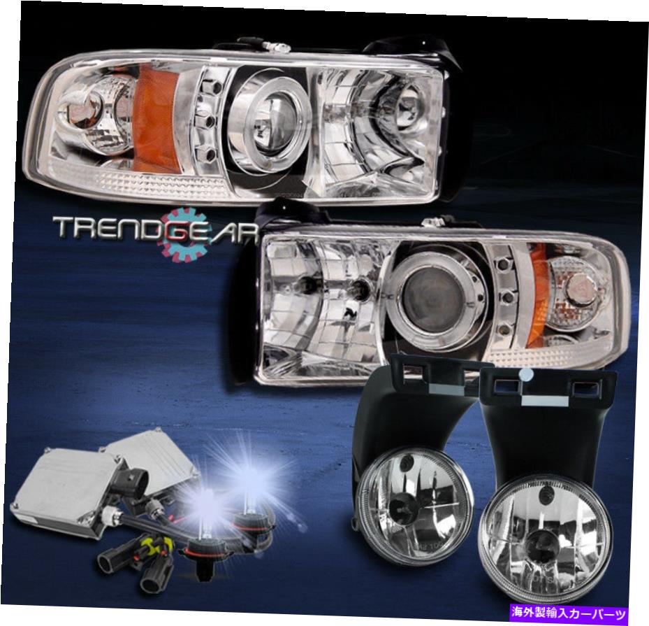 USヘッドライト 1994-2001 Ram Halo LEDクロムプロジェクターヘッドライト+フォグランプ+ 8K HIDキット2500 FOR 1994-2001 RAM HALO LED CHROME PROJECTOR HEADLIGHT+FOG LAMP+8K HID KIT 2500【並行輸入品】 55,483円