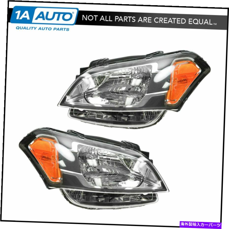 USヘッドライト ヘッドライトヘッドランプライトランプ左LH＆右RHペアセットキット10-11魂 Headlight Headlamp Light Lamp Left LH & Right RH Pair Set Kit for 10-11 Soul【並行輸入品】