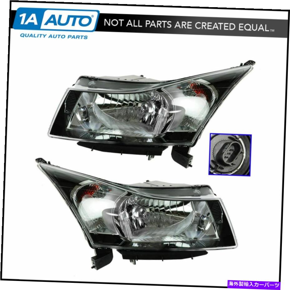 USヘッドライト ヘッドライトヘッドランプLH左＆RH正しいペア2のセット12-16 Chevy Cruze New Headlight Headlamp LH Left & RH Right Pair Set of 2 for 12-16 Chevy Cruze NEW【並行輸入品】｜Us Custom Parts Shop USDM