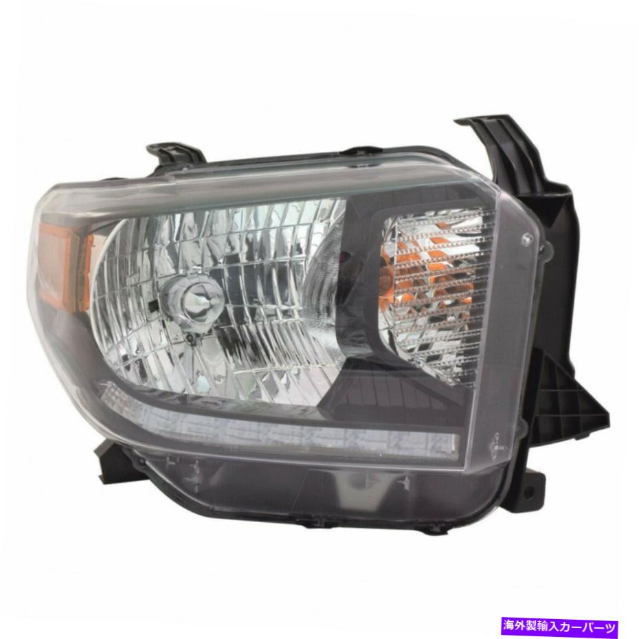 USヘッドライト トヨタツンドラSR / SR5ヘッドライト2018-2020旅客サイドハロゲンTO2503260 For Toyota Tundra SR/SR5 Headlight 2018-2020 Passenger Side Halogen TO2503260【並行輸入品】