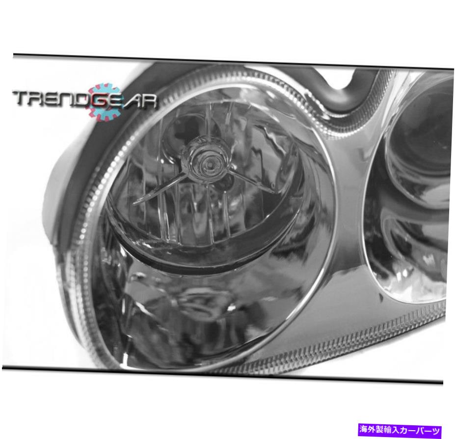 USヘッドライト 2002-2005 GL GLS GLX LX VEプロジェクターヘッドライトランプクロームW / Blue DRL LED + 6K HID 2002-2005 GL GLS GLX LX VE PROJECTOR HEADLIGHT LAMP CHROME W/BLUE DRL LED+6K HID【並行輸入品】