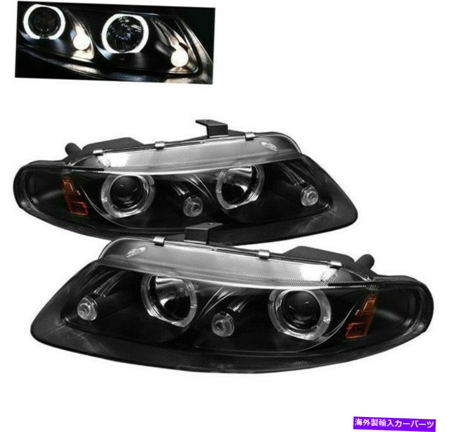 USヘッドライト 1997年から2000年のSebring 97-00 Avenger Haloブラックプロジェクターヘッドライト独占 For 1997-2000 Sebring 97-00 Avenger Halo Black Projector Headlights Exclusive【並行輸入品】｜Us Custom Parts Shop USDM