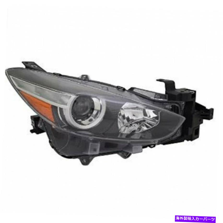 USヘッドライト マツダ3ヘッドライト2017 2018客サイドハロゲンMA2503149 Babf-51-0k0D For Mazda 3 Headlight 2017 2018 Passenger Side Halogen MA2503149 | BABF-51-0K0D【並行輸入品】