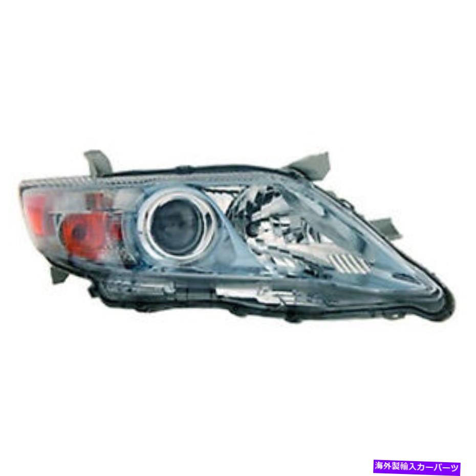 USヘッドライト 10-11カムリ(助手席側)TO2503195V用の交換用ヘッドライトアセンブリ Replacement Headlight Assembly for 10-11 Camry (Passenger Side) TO2503195V【並行輸入品】
