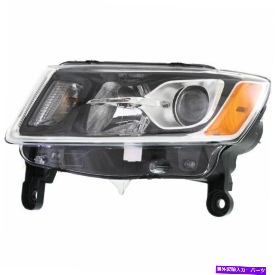 USヘッドライト Grand Cherokee 14-15、Capa Driver Sideヘッドライト、クリアレンズ For Grand Cherokee 14-15, CAPA Driver Side Headlight, Clear Lens【並行輸入品】｜Us Custom Parts Shop USDM