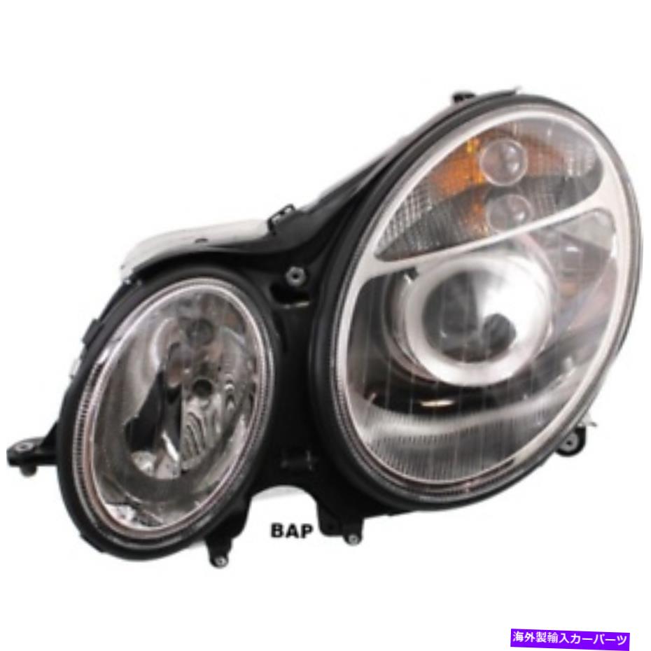 USヘッドライト フィット03-07 MB EクラスLTドライバハロゲンヘッドランプアセンブリ6/30/06 Fits 03-07 MB E-CLASS LT DRIVER HALOGEN HEADLAMP ASSEMBLY TO 6/30/06【並行輸入品】