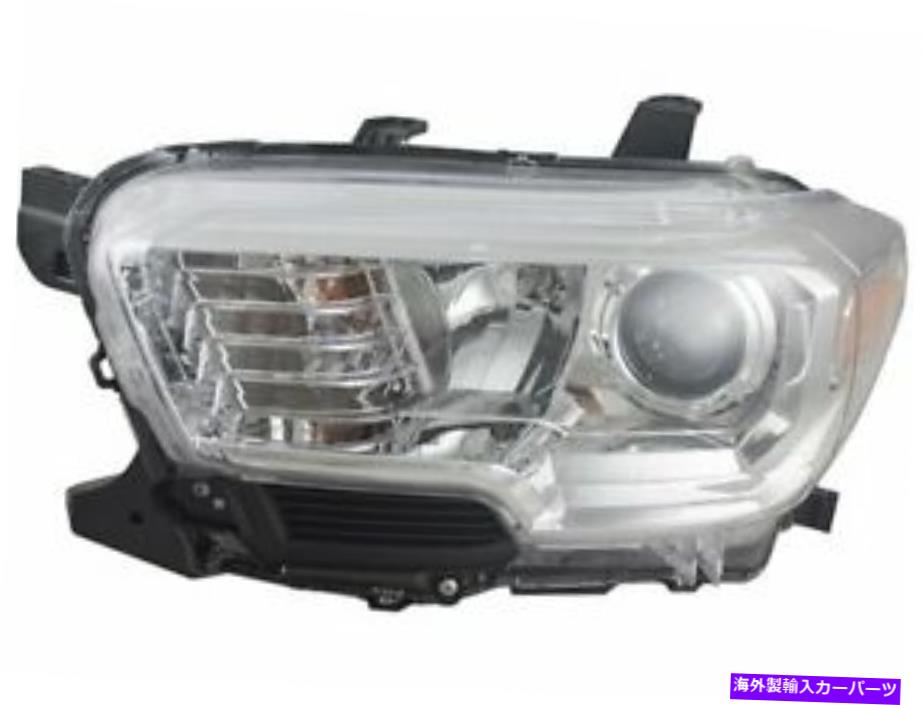 USヘッドライト Broock 88GB16W Headlight Assemblyは2016-2019 Toyota Tacomaに合わせてFits 2016-2019 Brock 88GB16W Left Headlight Assembly Fits 2016-2019 Toyota Tacoma【並行輸入品】