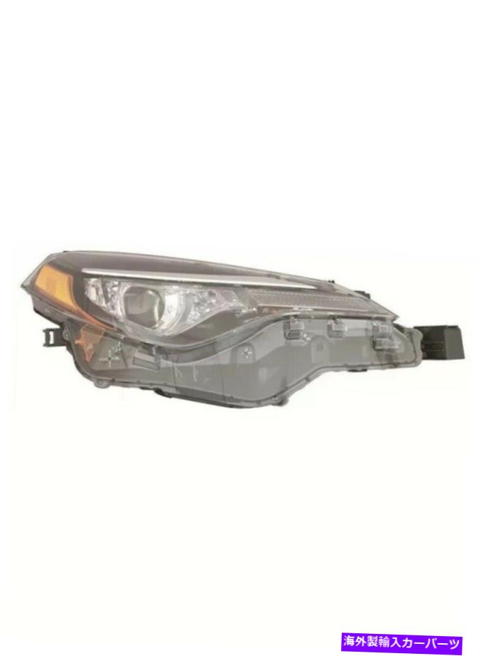 USヘッドライト 2017-2018トヨタカローラ旅客サイドヘッドライト - LED CE / L / LE / LE ECOヘッドランプ 2017-2018 Toyota Corolla Passenger Side Headlight - LED Ce/L/Le/Le Eco Headlamp【並行輸入品】