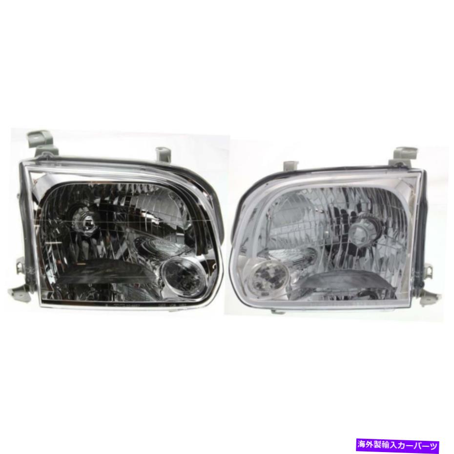 USヘッドライト TO2503158、TO2502158 TOYOTA SEMOIA 2005-2007のヘッドライトセット New TO2503158, TO2502158 Headlight Set for Toyota Sequoia 2005-2007【並行輸入品】