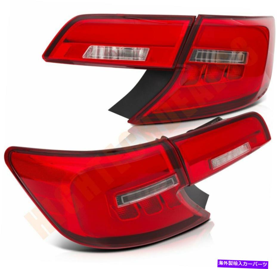 USヘッドライト 2012年から2014年のテールライトトヨタカムリレッドハウジング着色テールタイトな交換 Tail Lights For 2012-2014 Toyota Camry Red Housing Tinted Tail Tight Replacement【並行輸入品】