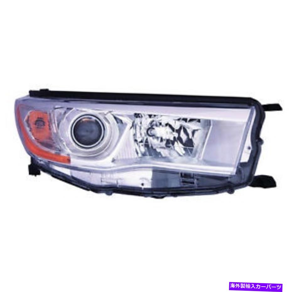 USヘッドライト TO2503221Cヘッドランプアセンブリ旅客サイド TO2503221C Head Lamp Assembly Passenger Side【並行輸入品】