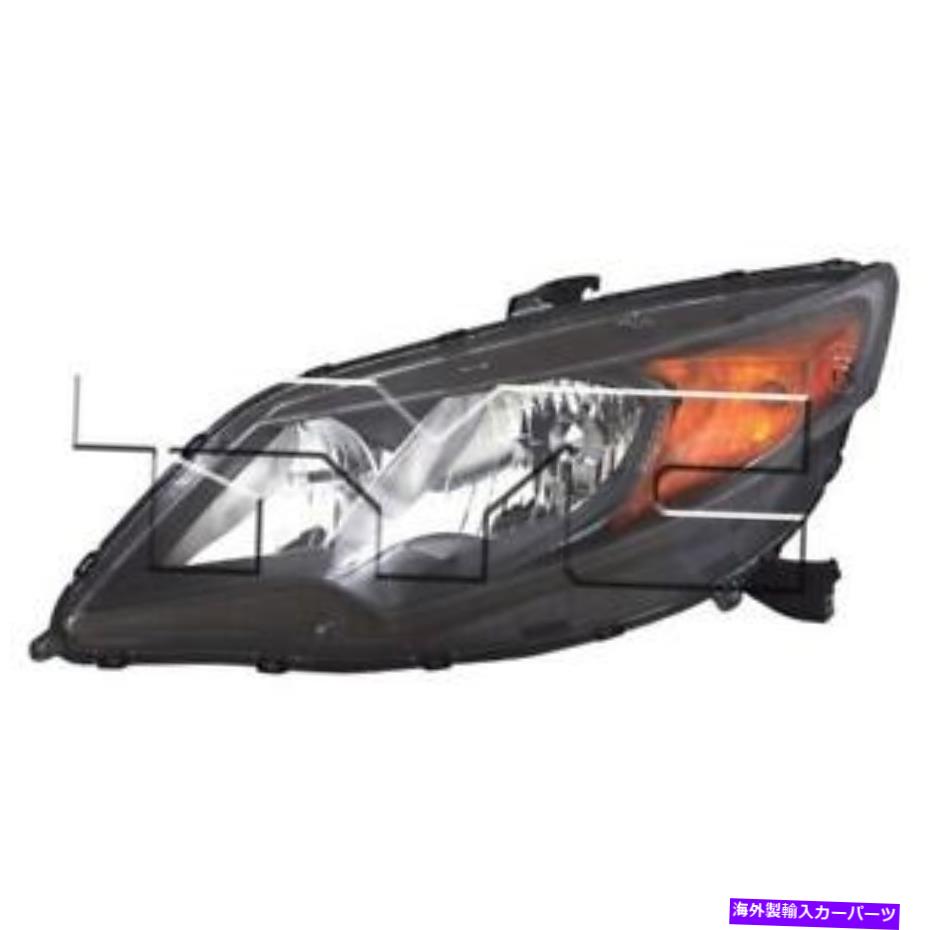 USヘッドライト Headlightは2015年のシビックな新しいカーパam As Assyの在庫が残っています Headlight Fits 2015 Civic New CAPA AM Assy In Stock Premium Left【並行輸入品】