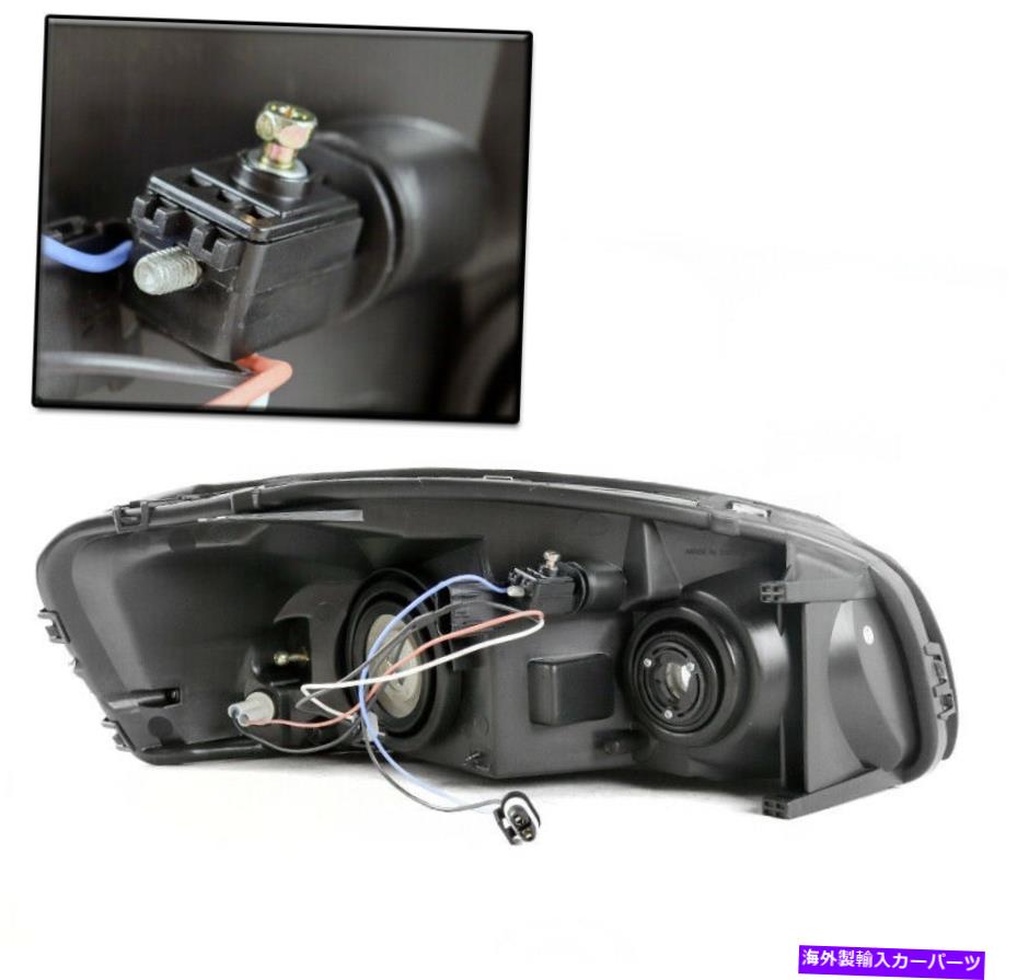 USヘッドライト 2005年から2009年のUplander Montana Chromeの交換ヘッドライトW / Bumper LED DRLキット FOR 2005-2009 UPLANDER MONTANA CHROME REPLACEMENT HEADLIGHT W/BUMPER LED DRL KIT【並行輸入品】