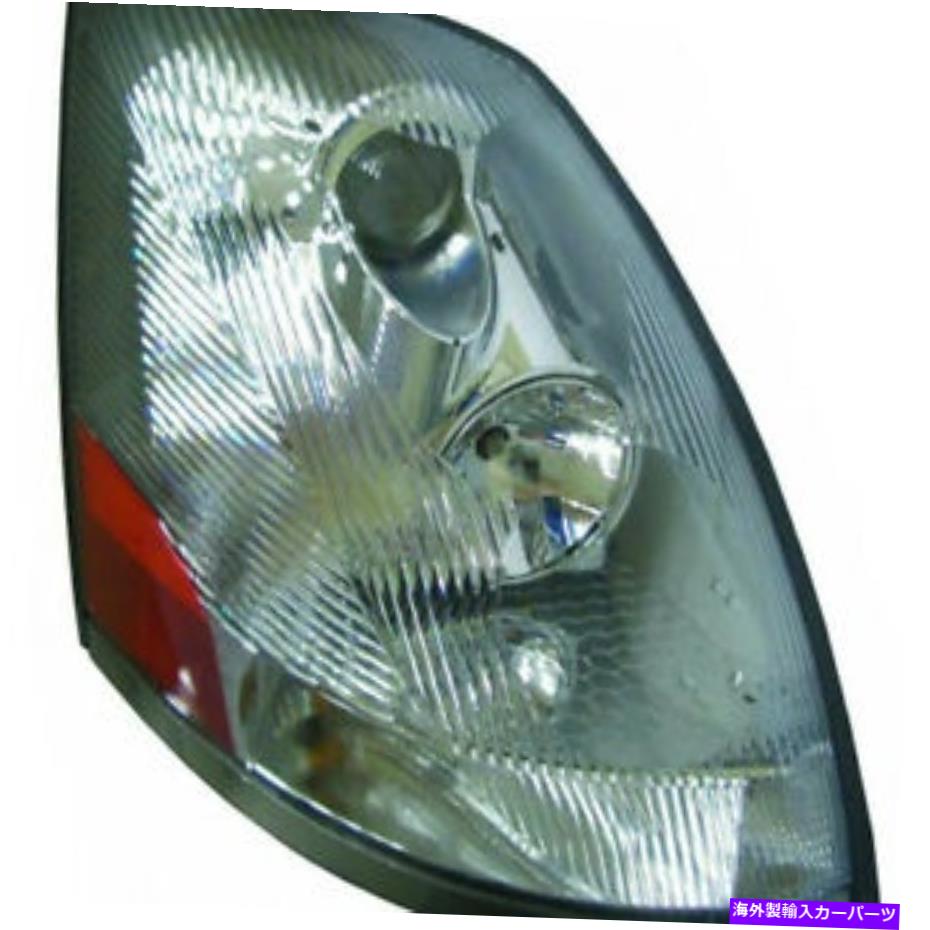 USヘッドライト Volvo VTシリーズヘッドライト2004-2015ドライバ側| VO2502155のクロム For Volvo VT Series Headlight 2004-2015 Driver Side | Chrome For VO2502155【並行輸入品】