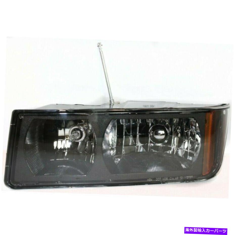 USヘッドライト 新しいヘッドランプアセンブリ収集02-06シボレーAvalanche 150フロント左GM2502219C NEW HEAD LAMP ASSEMBLY FITS 02-06 CHEVROLET AVALANCHE 150 FRONT LEFT GM2502219C【並行輸入品】