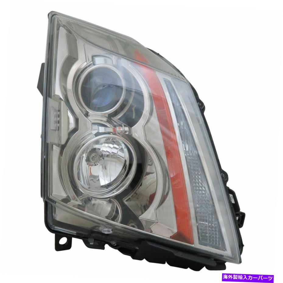 USヘッドライト 2008-2014キャデラックCTS右ハロゲンのためのCAPA認定ヘッドライトW /電球 CAPA Certified Headlight For 2008-2014 Cadillac CTS Right Hand Halogen w/bulbs【並行輸入品】