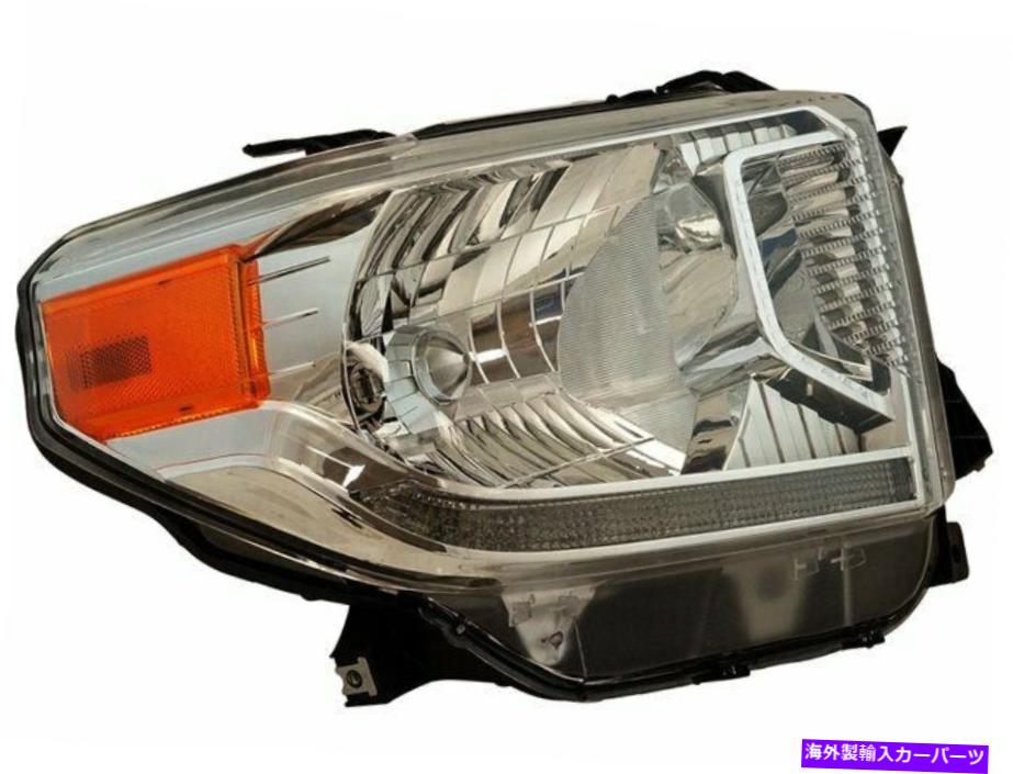 USヘッドライト 2014-2017トヨタツンドラヘッドライトアセンブリ右76675xp 2015 2016 For 2014-2017 Toyota Tundra Headlight Assembly Right 76675XP 2015 2016【並行輸入品】