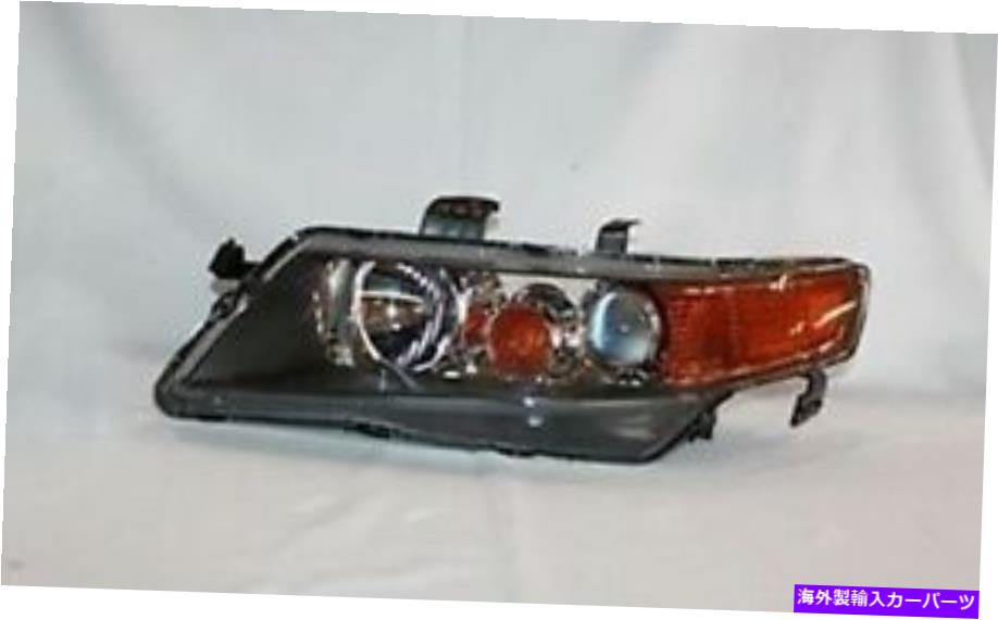 USヘッドライト 2004-2005 Acura TSXのための左側交換ヘッドライトアセンブリ Left Side Replacement Headlight Assembly For 2004-2005 Acura TSX【並行輸入品】