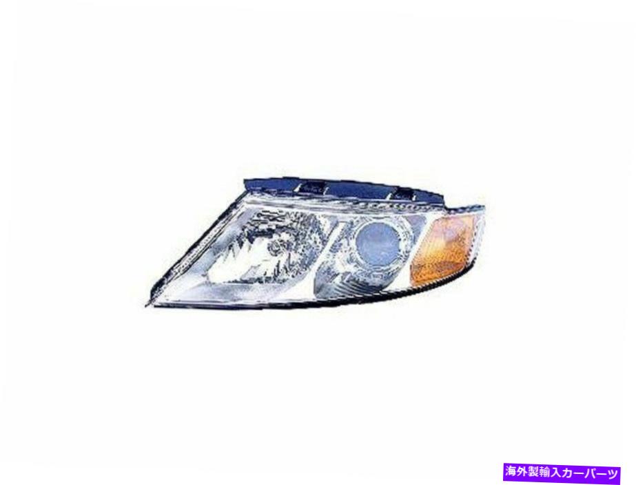 USヘッドライト FITS 2009-2010 Kia Optima Headlightアセンブリを左 - 運転席側97475ZD Fits 2009-2010 Kia Optima Headlight Assembly Left - Driver Side 97475ZD【並行輸入品】