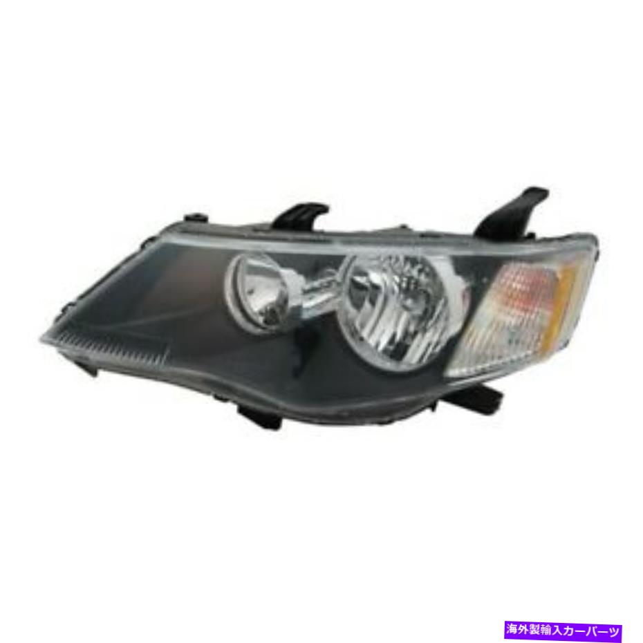 USヘッドライト 新しい2007-09フィット三菱アウトランダーハロゲンヘッドライトアセンブリMI2502144 NEW 2007-09 FITS MITSUBISHI OUTLANDER HALOGEN HEAD LIGHT ASSEMBLY LEFT MI2502144【並行輸入品】