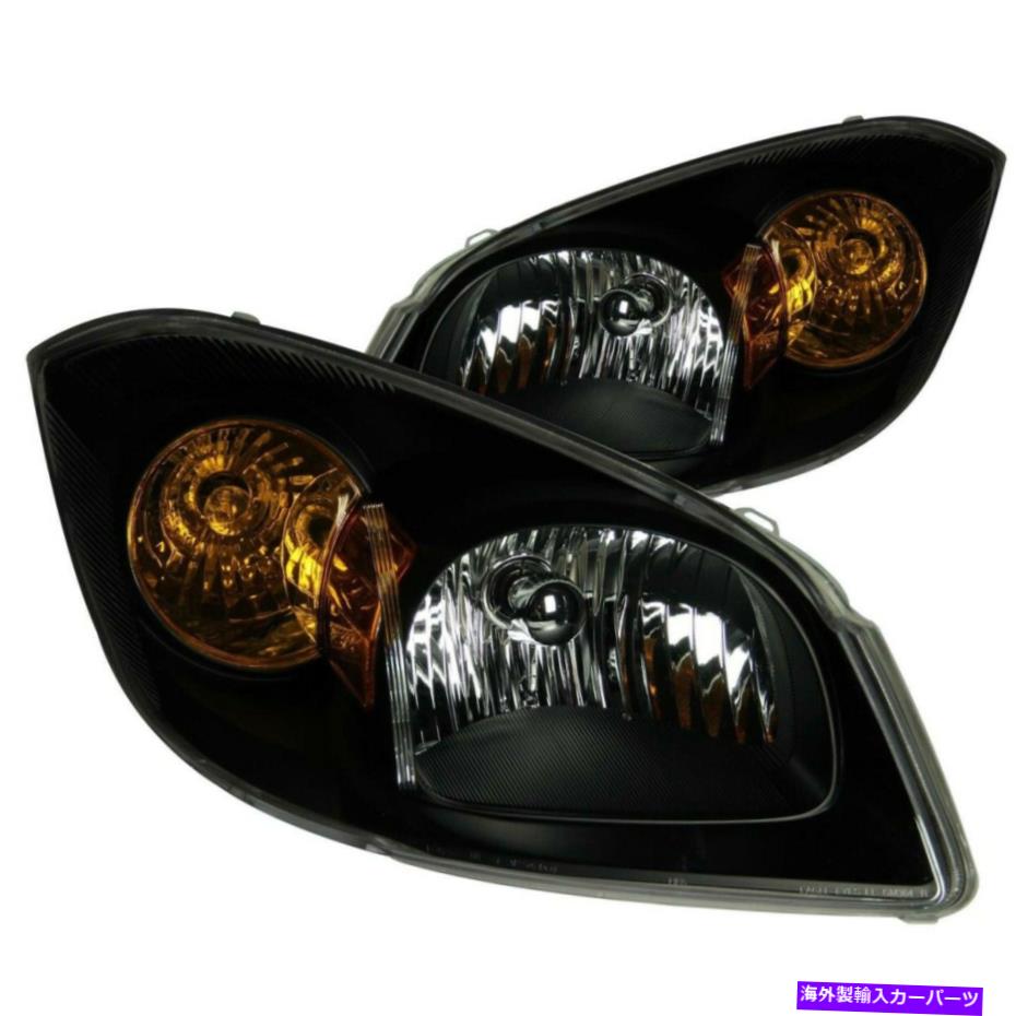 USヘッドライト 121154 Anzoヘッドライトランプのドライバー＆旅客脇Crevy Coupe Sedan G5 121154 Anzo Headlight Lamp Driver & Passenger Side New for Chevy Coupe Sedan G5【並行輸入品】