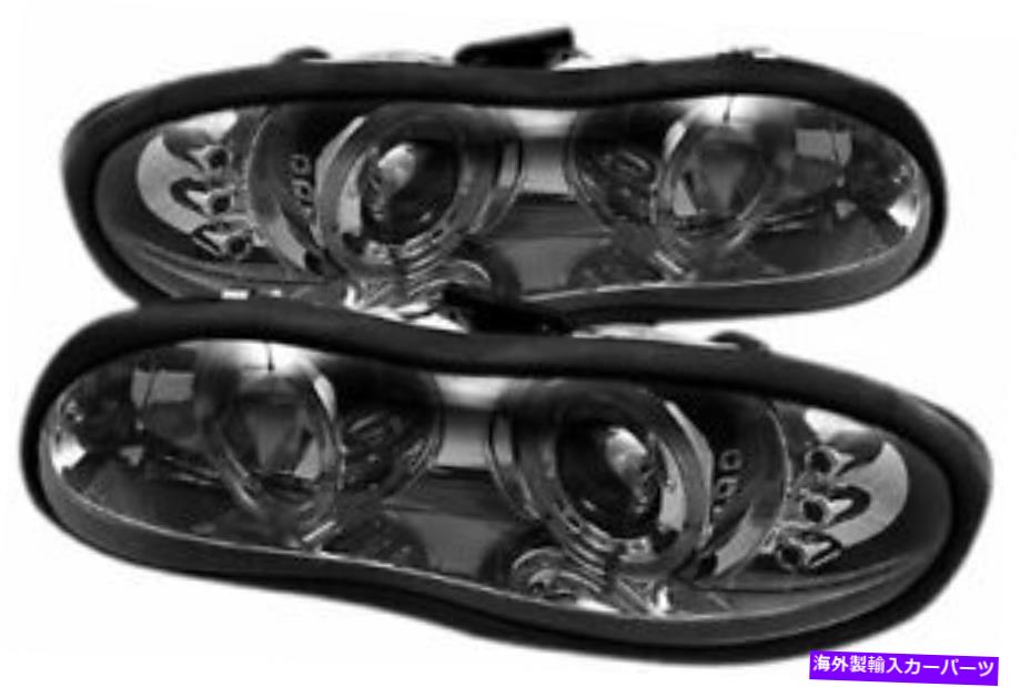 USヘッドライト スパイダーオートプロ-YD-CCAM98-HL-SMスモークハローLED投影ヘッドライト Spyder Auto PRO-YD-CCAM98-HL-SM Smoke Halo LED Projection Headlight【並行輸入品】｜Us Custom Parts Shop USDM