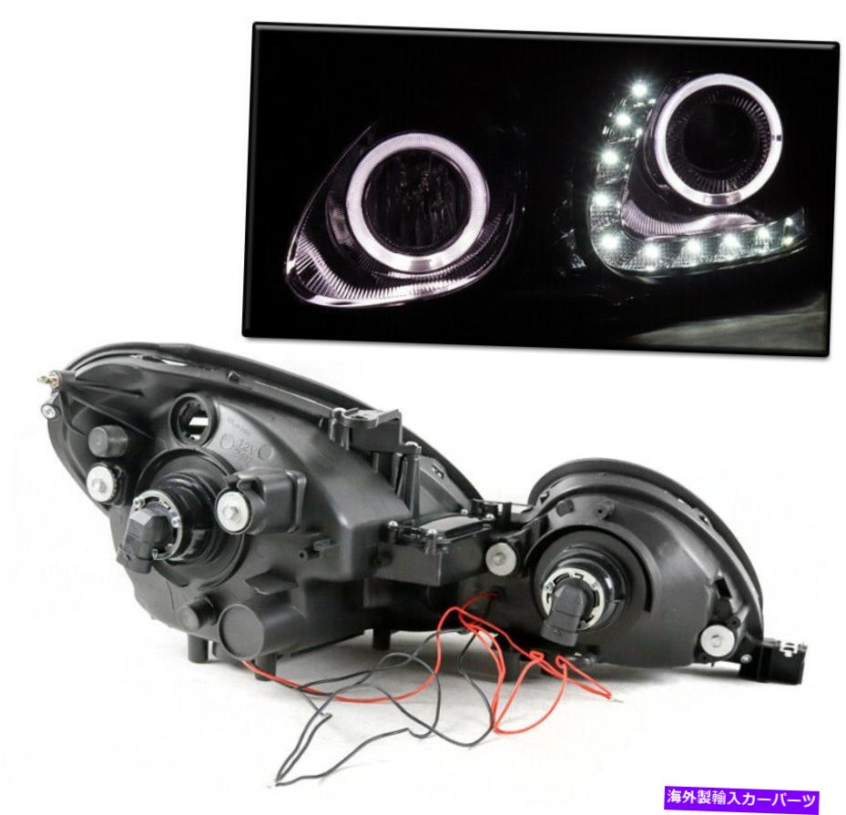USヘッドライト 98-05 Lexus GS300 GS400 GS430 Chrome LED HaloプロジェクターヘッドライトW / DRLランプ FOR 98-05 LEXUS GS300 GS400 GS430 CHROME LED HALO PROJECTOR HEADLIGHT W/DRL LAMP【並行輸入品】