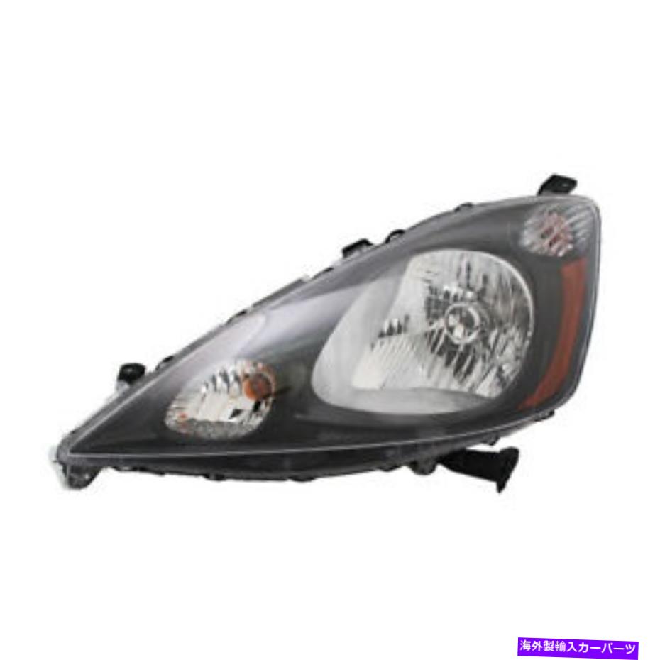USヘッドライト ヘッドライトアセンブリ - CAPA認証左TYC 20-9022-80-9フィット12-14ホンダフィット Headlight Assembly-Capa Certified Left TYC 20-9022-80-9 fits 12-14 Honda Fit【並行輸入品】