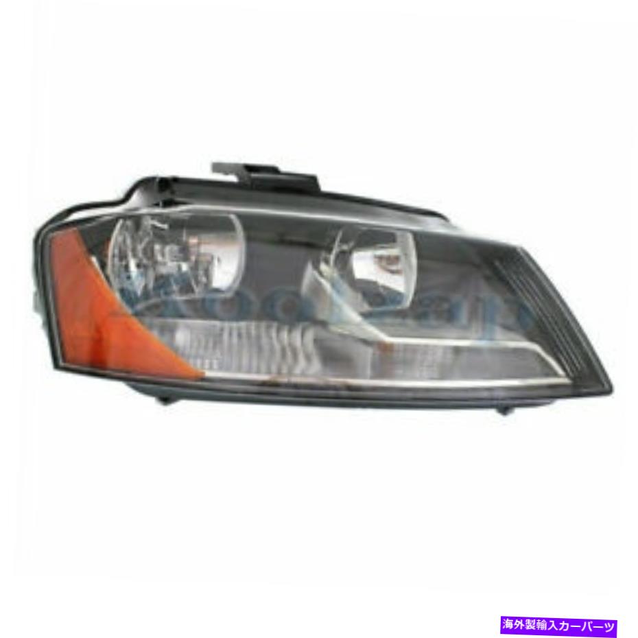USヘッドライト 09-13 A3フロントヘッドライトヘッドランプハロゲンヘッドライトランプ右側 09-13 A3 Front Headlight Headlamp Halogen Head Light Lamp with Bulbs Right Side【並行輸入品】