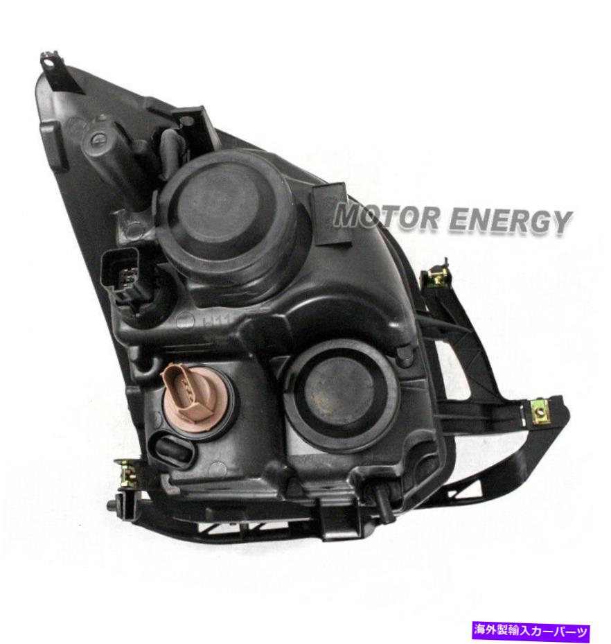 USヘッドライト 06-09フォードフュージョン交換用ブラックヘッドライトランプW / LED DRLキット左+右 FOR 06-09 FORD FUSION REPLACEMENT BLACK HEADLIGHT LAMP W/LED DRL KIT LEFT+RIGHT【並行輸入品】