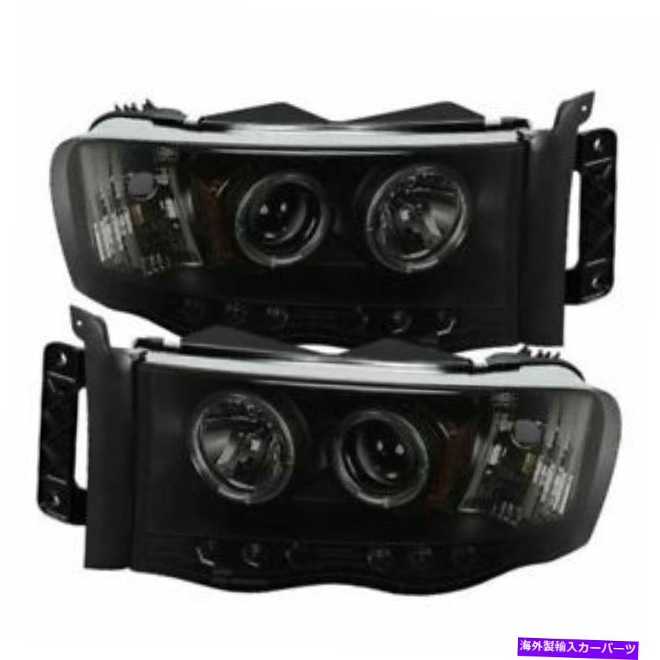 USヘッドライト スパイダープロジェクターヘッドライト、ドッジRAM 1500 02-05 / RAM 2500/3500 03-05 Spyder Projector Headlights, Fits Dodge Ram 1500 02-05 / Ram 2500/3500 03-05【並行輸入品】