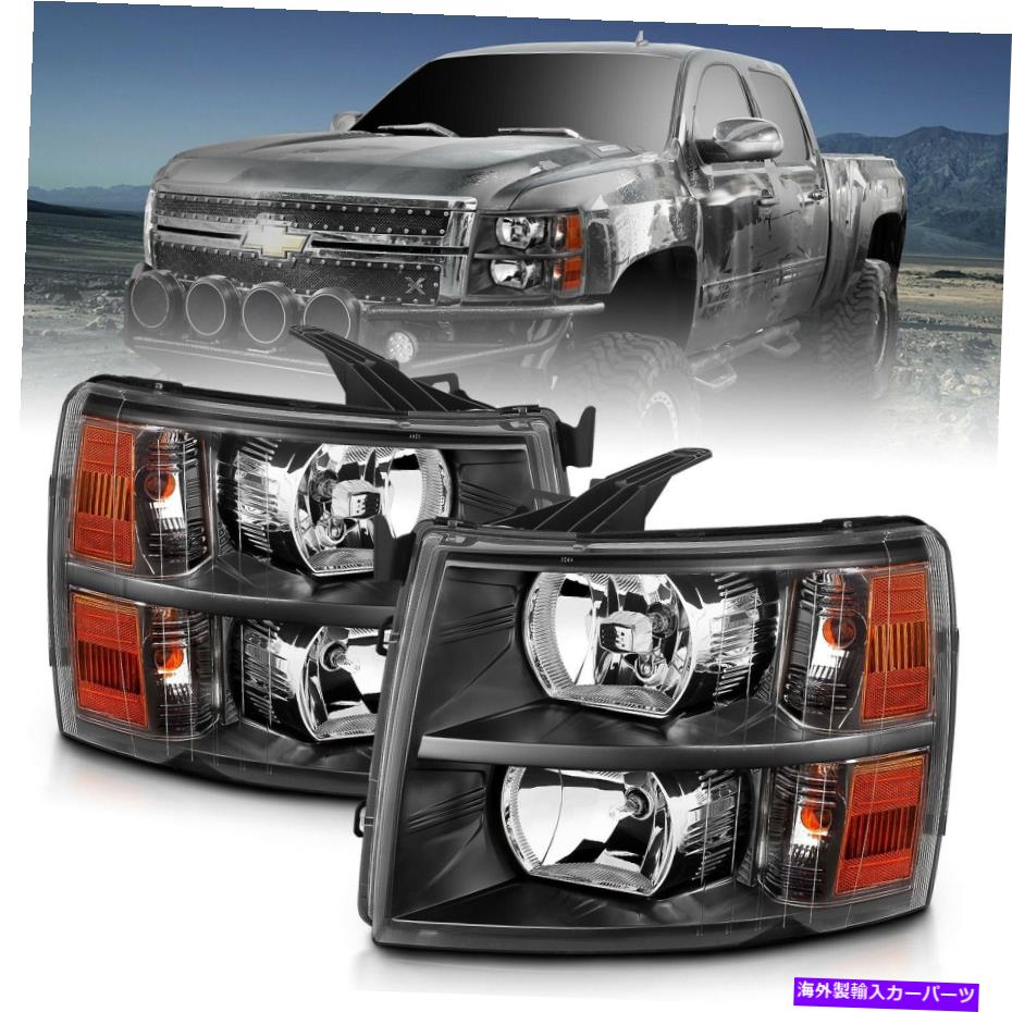 USヘッドライト Anzo USA 111393クリスタルヘッドライトセット Anzo USA 111393 Crystal Headlight Set【並行輸入品】｜Us Custom Parts Shop USDM