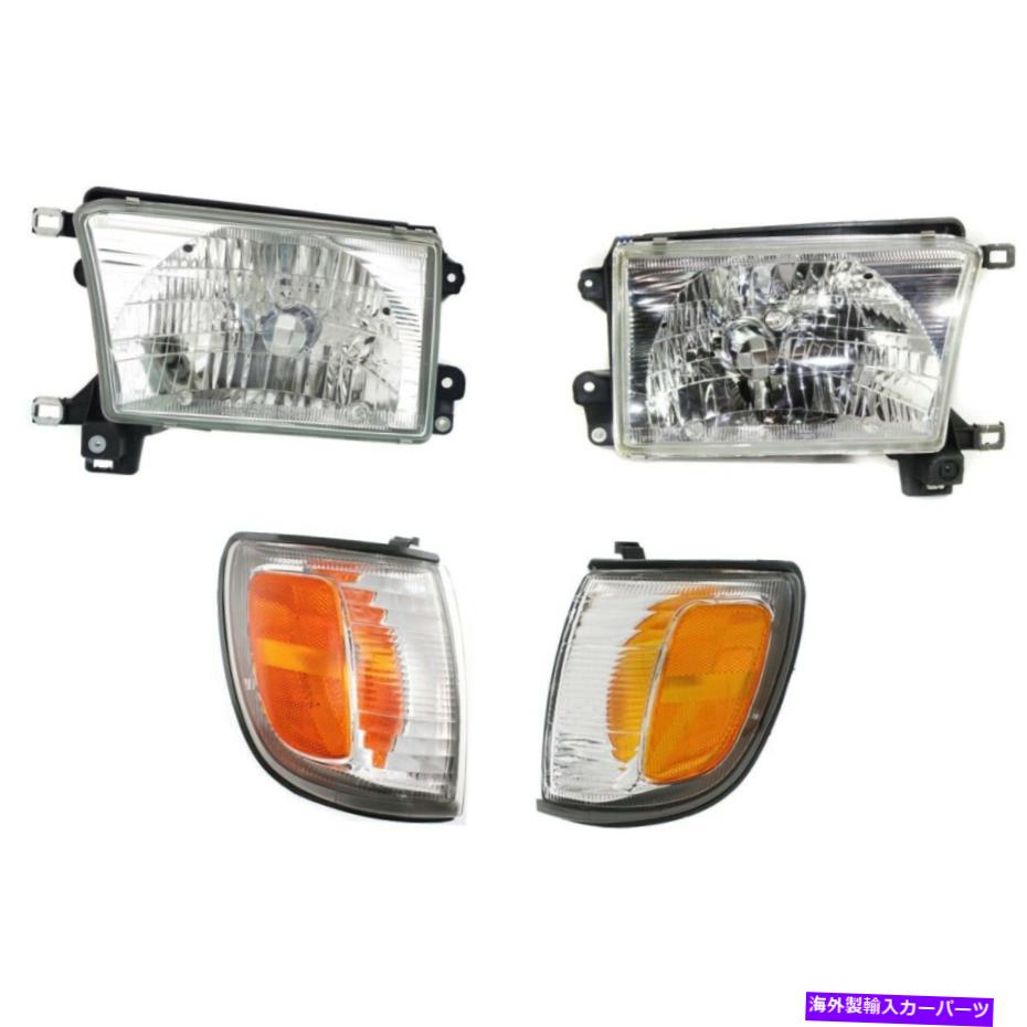 USヘッドライト 自動ボディ修理4ランナーLH＆RHトヨタ4RUNNER 1999-2002の左右の修理 Auto Body Repair Left-and-Right for 4 Runner LH & RH Toyota 4Runner 1999-2002【並行輸入品】｜Us Custom Parts Shop USDM