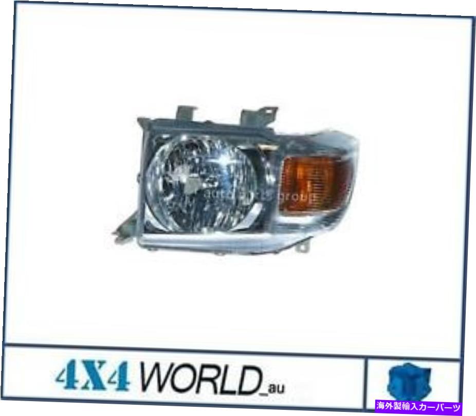 USヘッドライト トヨタのための高地のためにVDJ78シリーズヘッドライトランプ - LHハロゲンタイプ2007 For Toyota Landcruiser VDJ78 Series Head Light Lamp - LH Halogen Type 2007 on【並行輸入品】