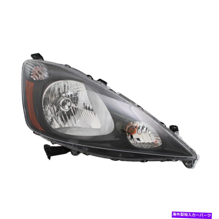 USヘッドライト ヘッドライトアセンブリ - CAPA認証右TYC 20-9021-80-9フィット12-14ホンダフィット Headlight Assembly-Capa Certified Right TYC 20-9021-80-9 fits 12-14 Honda Fit【並行輸入品】